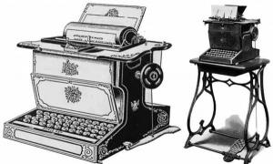История появления и эволюция печатных машинок